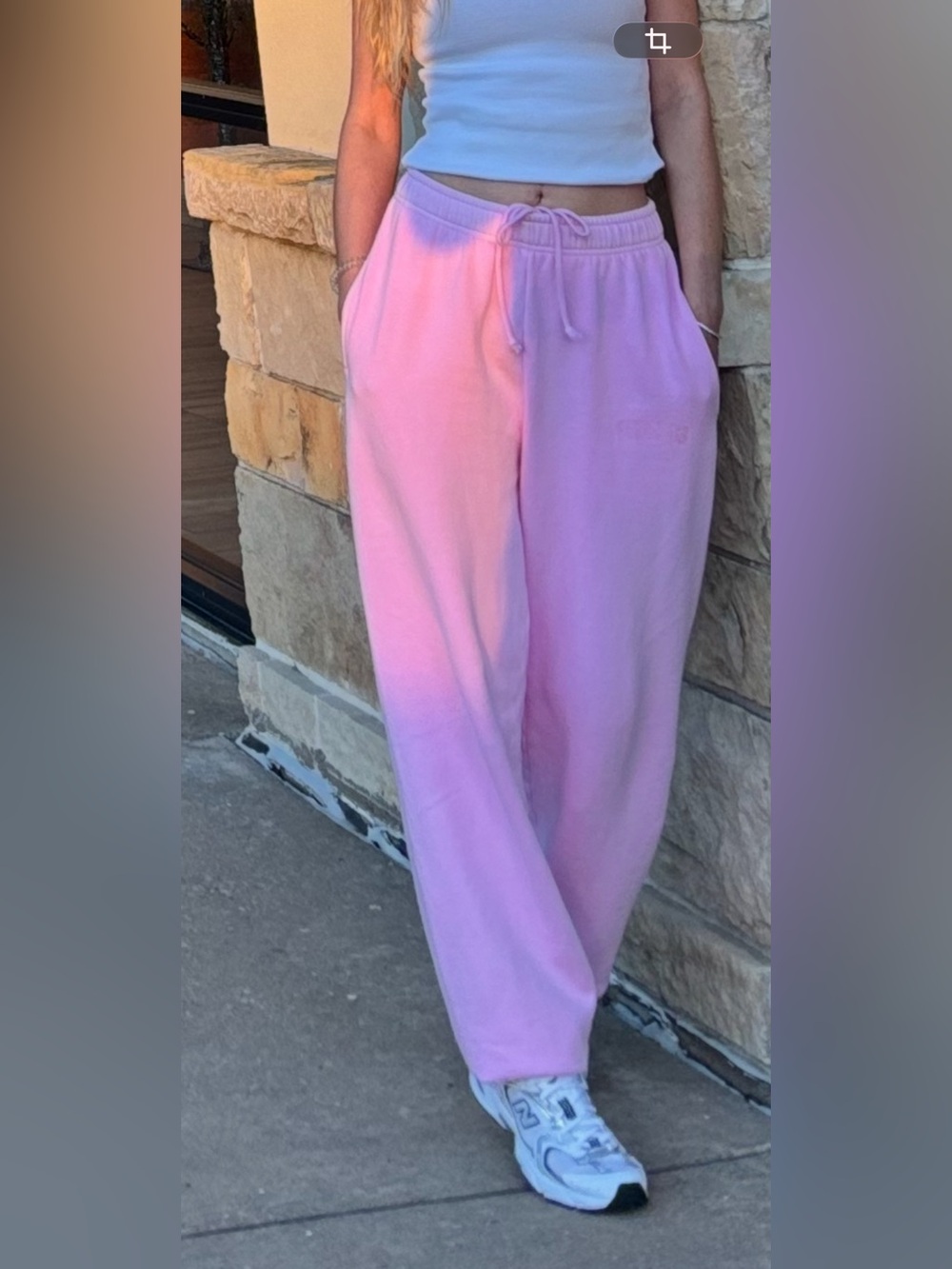 PINK Victoria's Secret Light Pink Athletic Shorts (Jogger Sweatpants Style)
